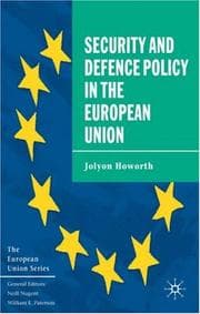 Tapa de The Security and Defence Policy in the European Union
