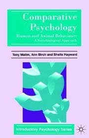 Tapa de Comparative psychology