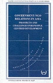 Tapa de Government-NGO relations in Asia