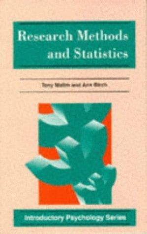 Tapa de Research Methods and Statistics