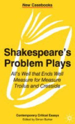 Tapa de Shakespeare's Problem Plays