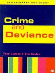 Tapa de Crime and Deviance (Skills-based Sociology)
