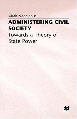 Tapa de Administering civil society