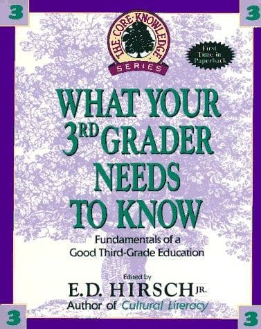 Tapa de What Your Third Grader Needs to Know