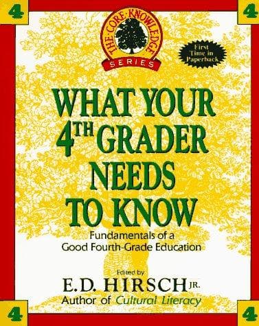 Tapa de What Your Fourth Grader Needs to Know