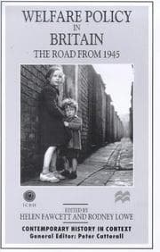 Tapa de Welfare Policy in Britain