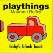 Tapa de Baby's Block Book - Playthings with Other (Baby's Block Books)