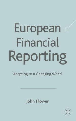 Tapa de European Financial Reporting
