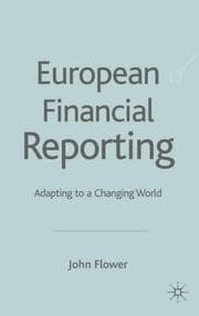 Tapa de European Financial Reporting
