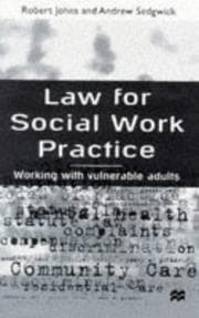 Tapa de Law for Social Work Practice