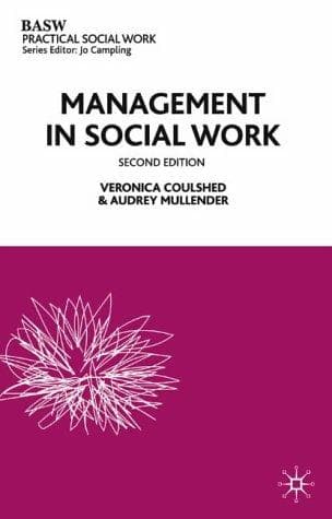 Tapa de Management in social work
