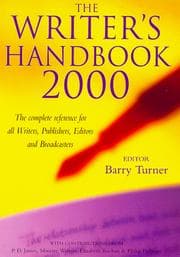 Tapa de Writer's handbook 2000