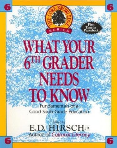 Tapa de What Your Sixth Grader Needs to Know