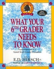 Tapa de What Your Sixth Grader Needs to Know