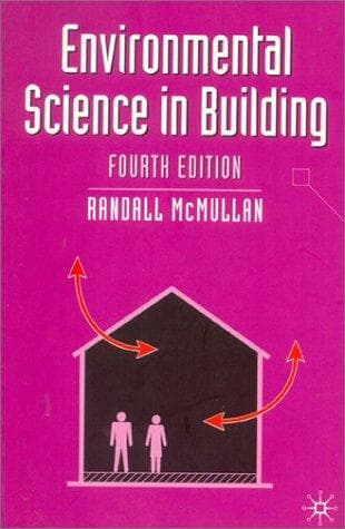 Tapa de Environmental Science in Building