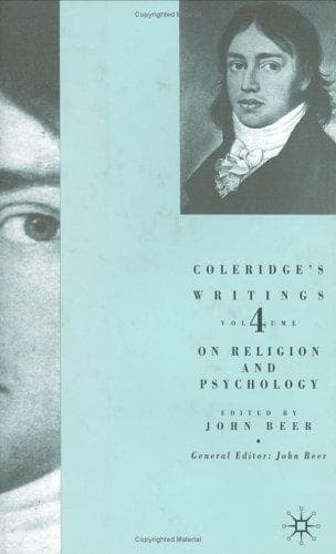 Tapa de Coleridge's Writings: Vol. 4