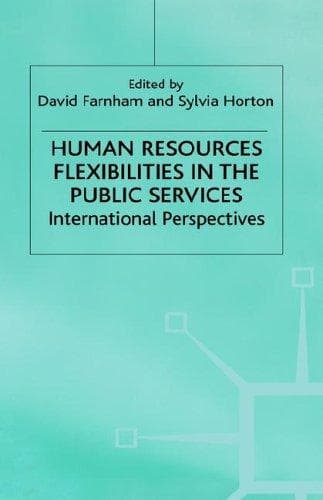 Tapa de Human resources flexibilities in the public services