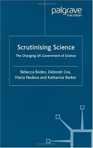Tapa de Scrutinising science