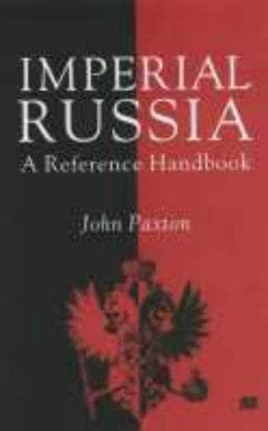 Tapa de Imperial Russia
