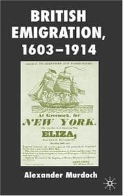 Tapa de British emigration, 1603-1914
