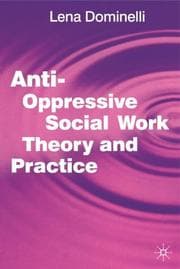 Tapa de Anti-oppressive social work theory and practice