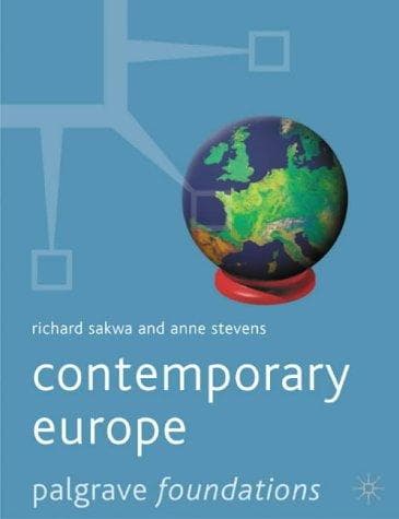 Tapa de Contemporary Europe