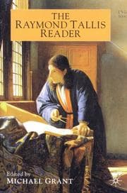 Tapa de Raymond Tallis Reader