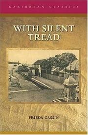 Tapa de With silent tread : a West Indian novel