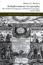 Tapa de Enlightenment Geography (Studies in Modern History)