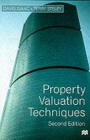 Tapa de Property Valuation Techniques