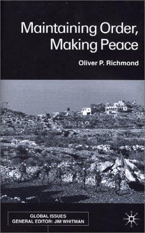 Tapa de Maintaining order, making peace