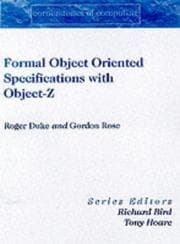 Tapa de Formal Object Oriented Specification Using Object-Z