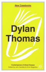 Tapa de Dylan Thomas (New Casebooks)