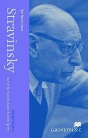 Tapa de The New Grove Stravinsky (New Grove Composer Biography S.)