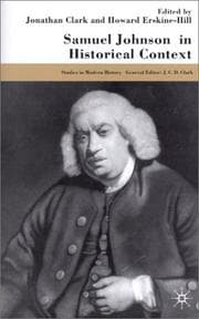 Tapa de Samuel Johnson in historical context