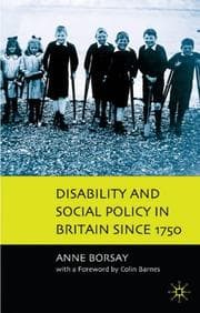 Tapa de Disability and social policy in Britain since 1750