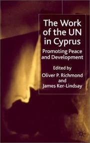 Tapa de The work of the UN in Cyprus
