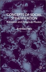 Tapa de Concepts of Social Stratification