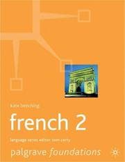 Tapa de French 2 (Palgrave Foundation Languages)