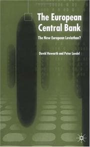 Tapa de The European Central Bank