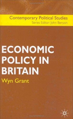 Tapa de Economic Policy in Britain