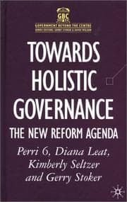 Tapa de Towards holistic governance