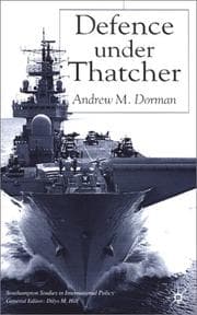 Tapa de Defence Under Thatcher