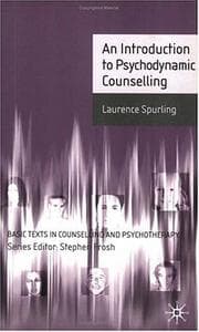 Tapa de An Introduction to Psychodynamic Counselling (Basic Texts in Counselling and Psychotherapy)
