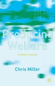 Tapa de Producing Welfare