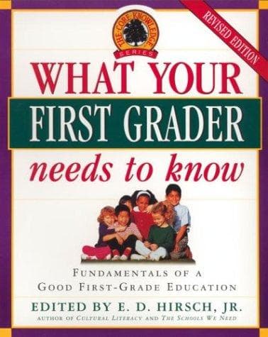 Tapa de What Your First Grader Needs to Know