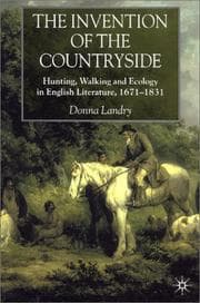 Tapa de The invention of the countryside