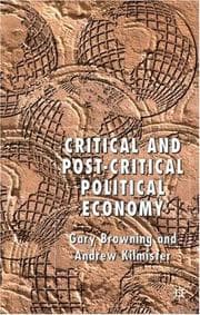 Tapa de Critical and Post-Critical Political Economy