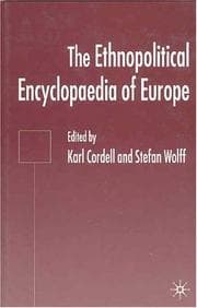 Tapa de The ethnopolitical encyclopaedia of Europe