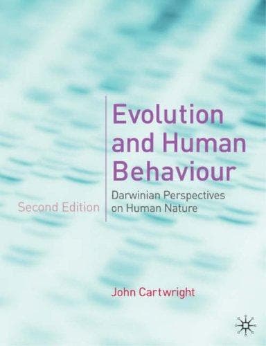 Tapa de Evolution and Human Behaviour